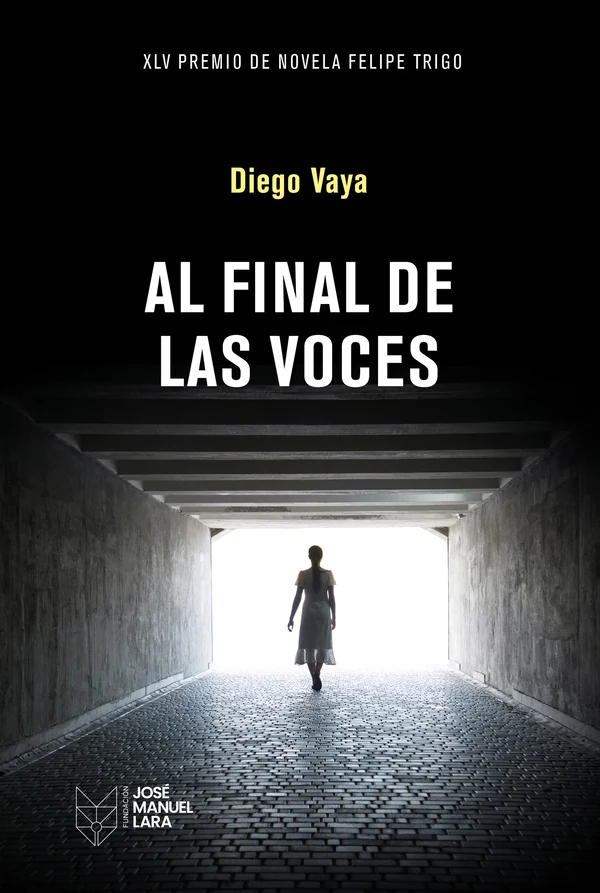 Portada de «Al final de las voces», de Diego Vaya
