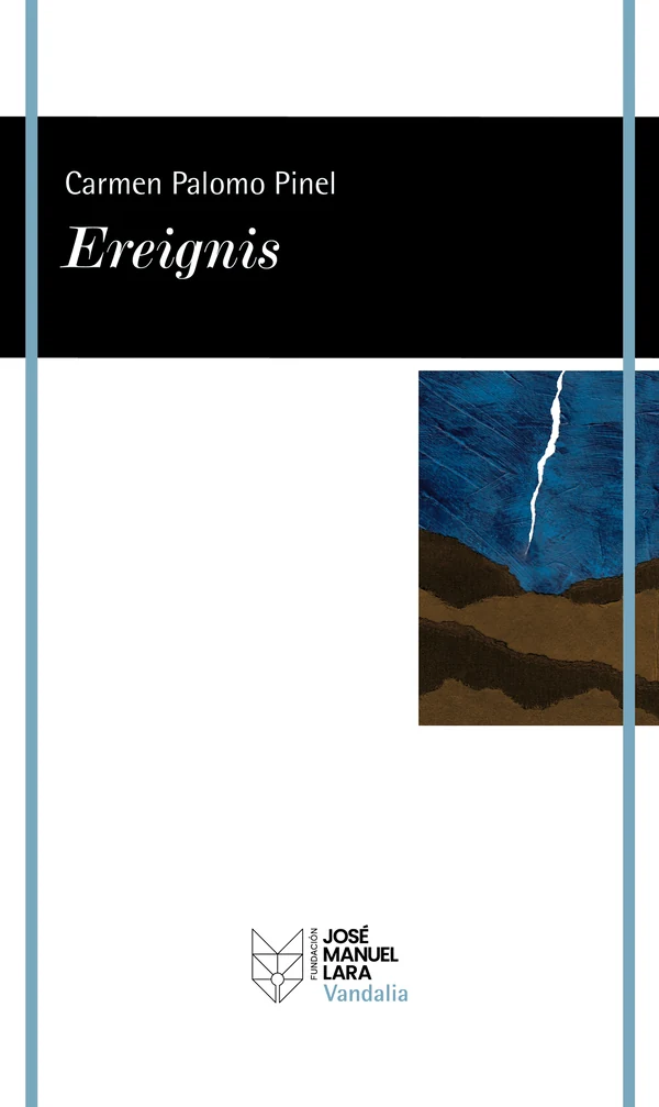 Portada de «Ereignis», de Carmen Palomo Pinel
