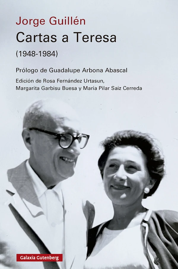 Portada de «Cartas a Teresa (1948 – 1984)», de Jorge Guillén