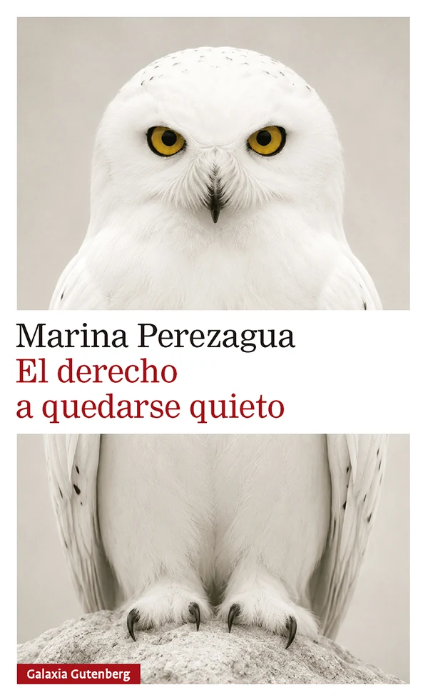 Portada de «El derecho a quedarse quieto», de Marina Perezagua