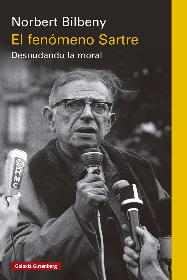 Portada de «El fenómeno Sartre», de Norbert Bilbeny