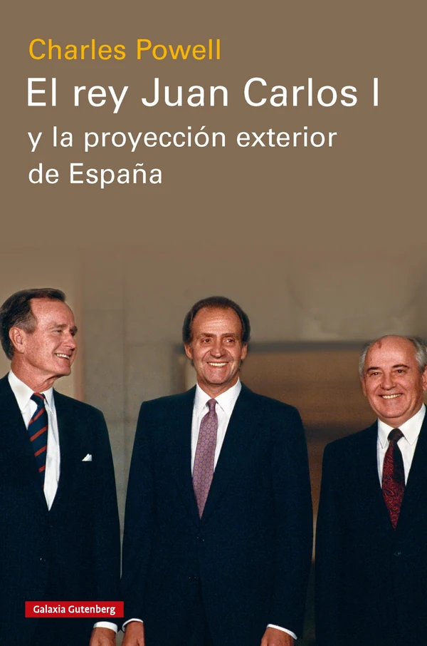 Portada de «El rey Juan Carlos I», de Charles Powell