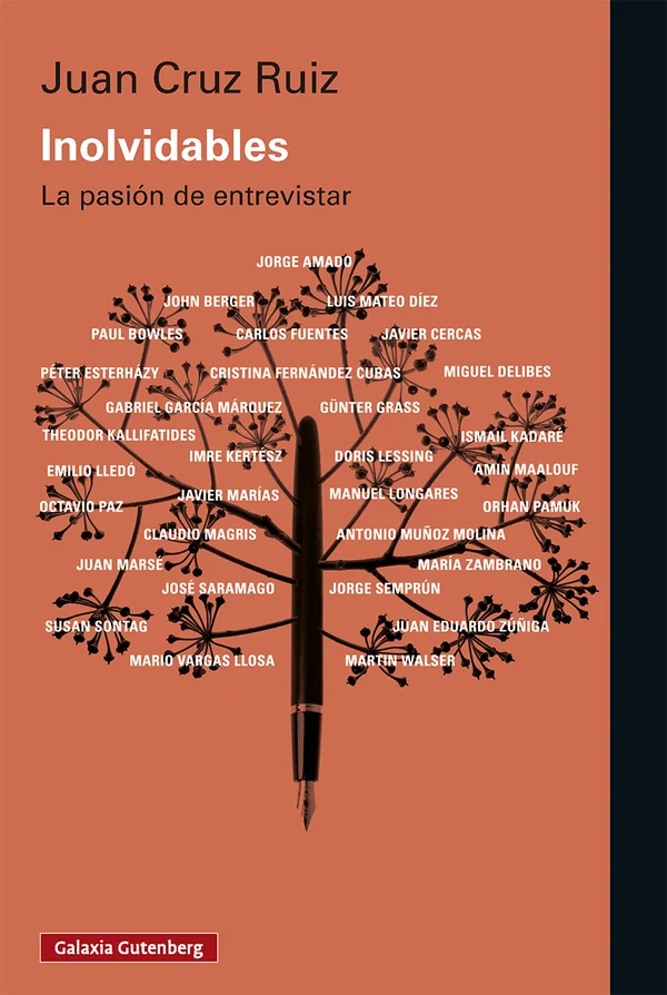 Portada de «Inolvidables», de Juan Cruz Ruiz