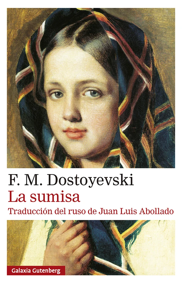 Portada de «La sumisa», de Fiodor Dostoyevski
