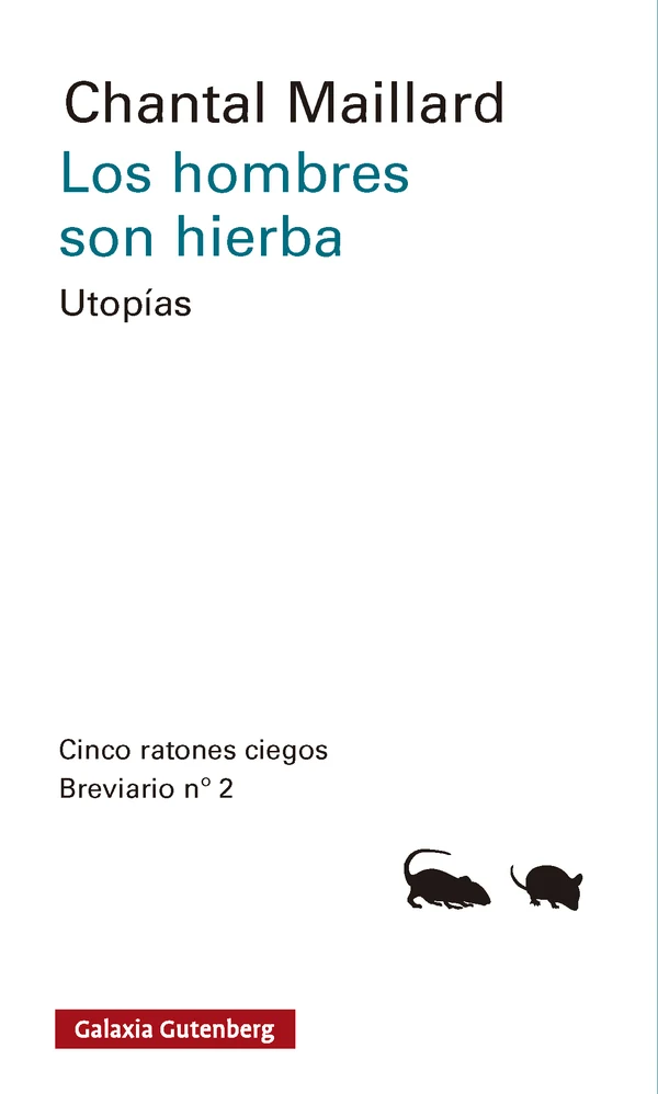 Portada de «Los hombres son hierba», de Chantal Maillard