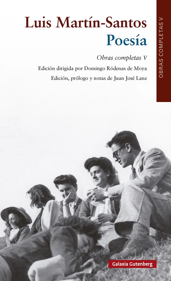 Portada de «Poesía», de Luis Martín-Santos
