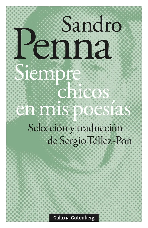 Portada de «Siempre chicos en mis poesías», de Sandro Penna