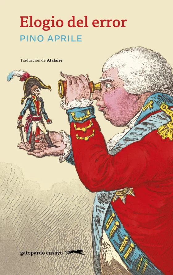 Portada de «Elogio del error», de Pino Aprile