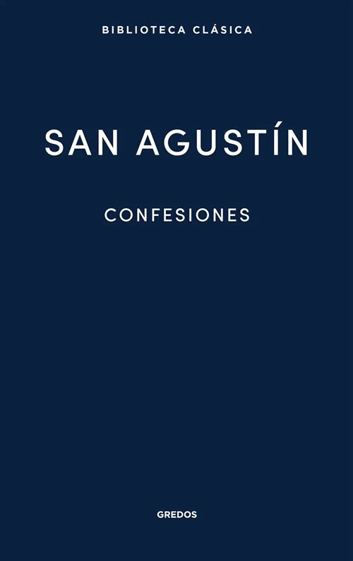 Portada de «Confesiones», de San Agustín