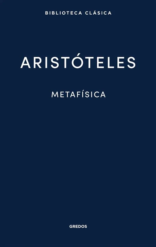 Portada de «Metafísica», de Aristóteles