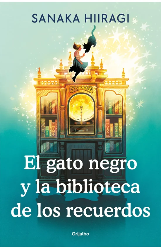 Portada de «El gato negro y la biblioteca de los recuerdos», de Sanaka Hiiragi