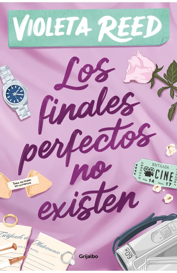 Portada de «Los finales perfectos no existen», de Violeta Reed