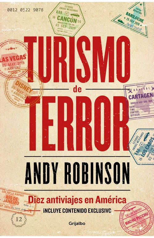 Portada de «Turismo de terror», de Andy Robinson