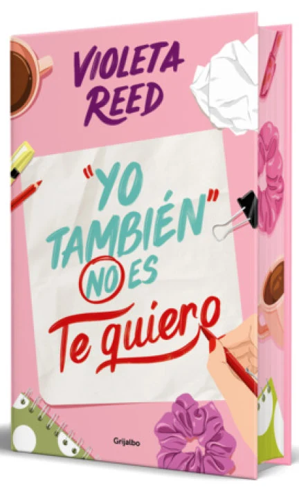 Portada de «Yo también no es te quiero (Quererte 1)», de Violeta Reed