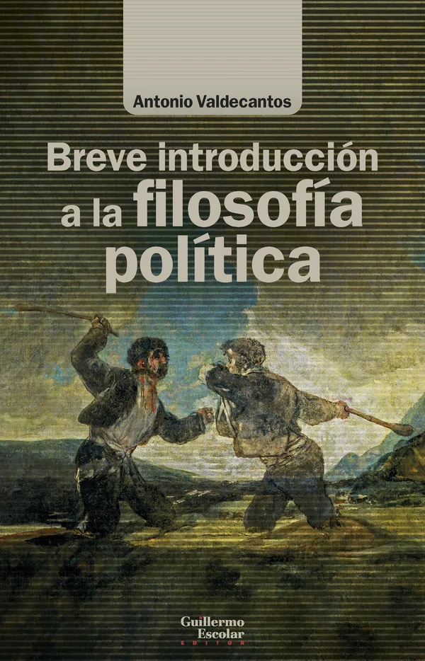 Portada de «Breve introducción a la filosofía política», de Antonio Valdecantos