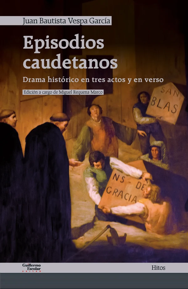 Portada de «Episodios caudetanos», de Juan Bautista Vespa García