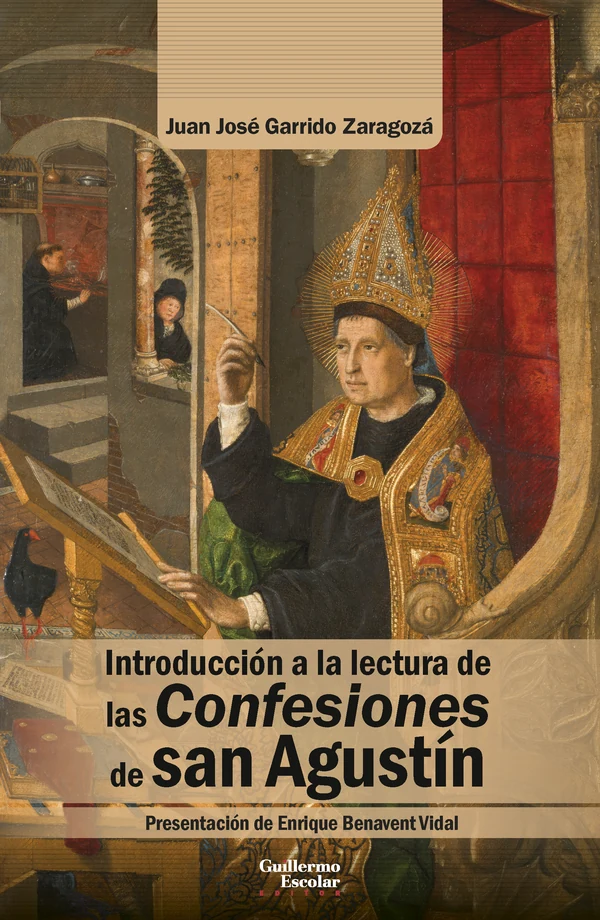 Portada de «Introducción a la lectura de las Confesiones de San Agustín», de Juan José Garrido Zaragozá