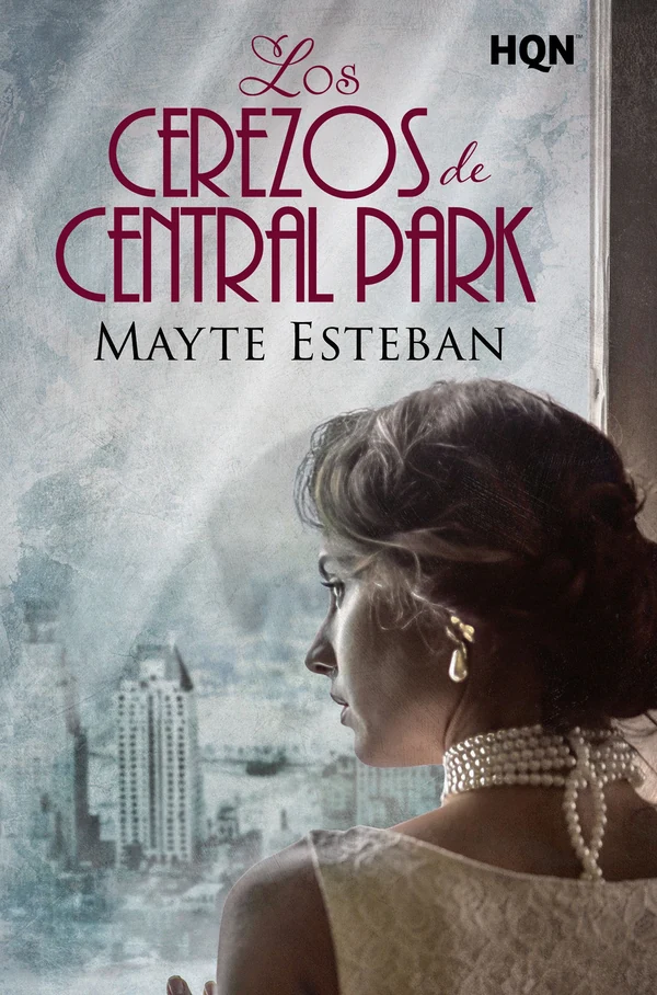 Portada de «Los cerezos de Central Park», de Mayte Esteban