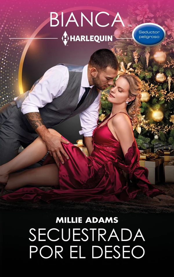 Portada de «Secuestrada por el deseo», de Millie Adams