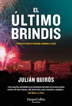 Portada de «El último brindis», de Julián Quirós