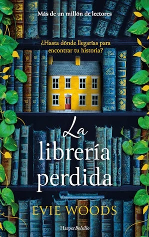 Portada de «La librería perdida», de Evie Woods