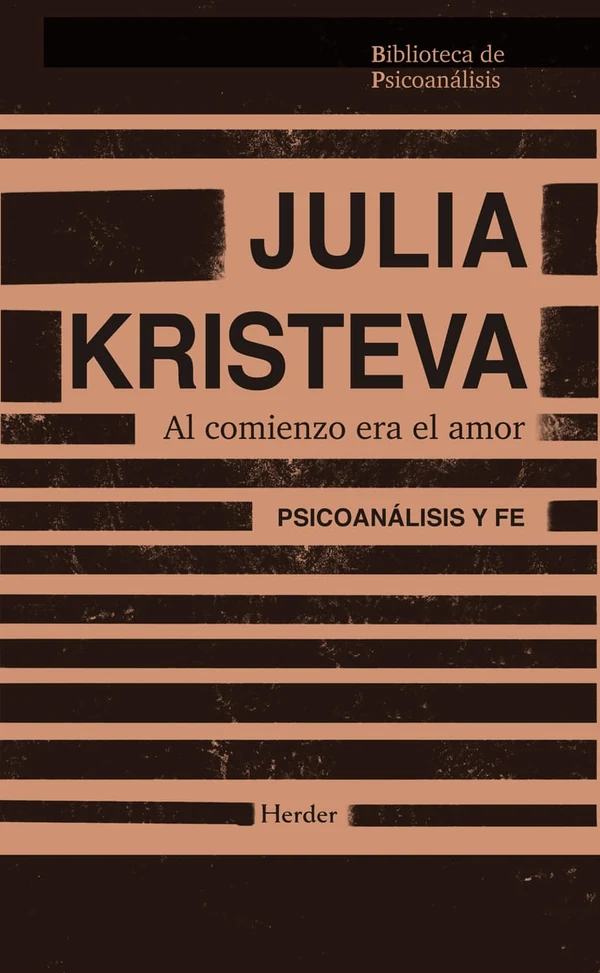 Portada de «Al comienzo era el amor», de Julia Kristeva