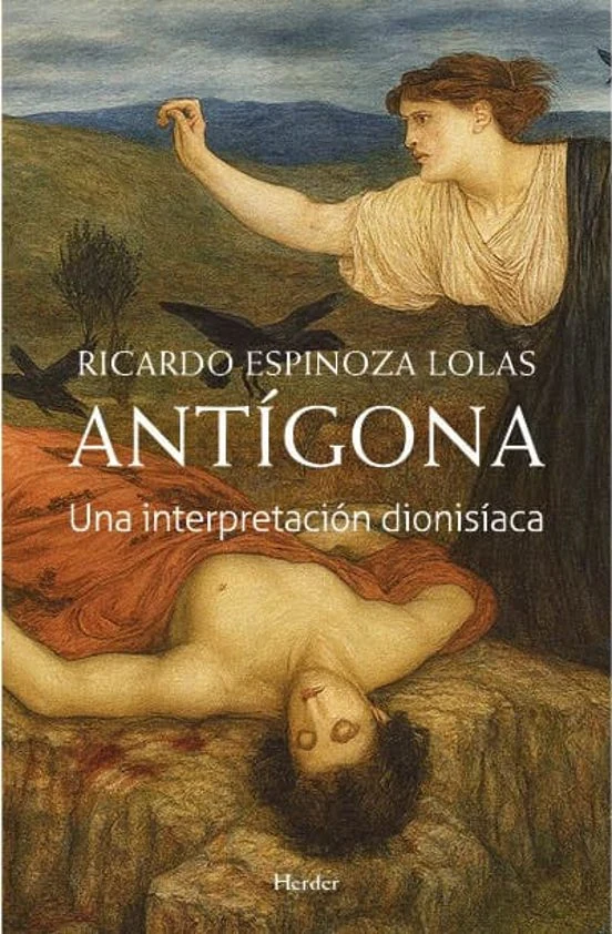 Portada de «Antígona», de Ricardo Espinoza Lolas