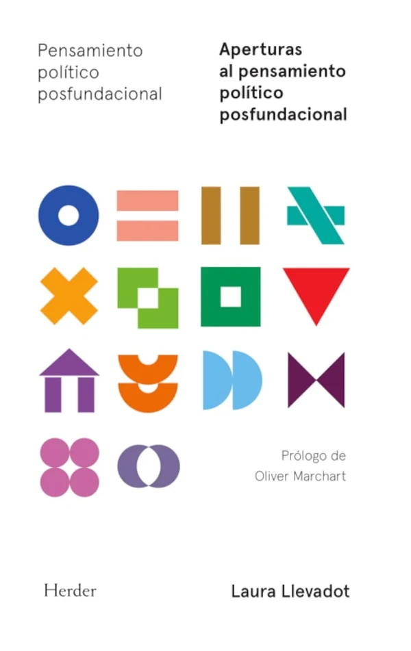 Portada de «Aperturas al pensamiento político posfundacional», de Laura Llevadot