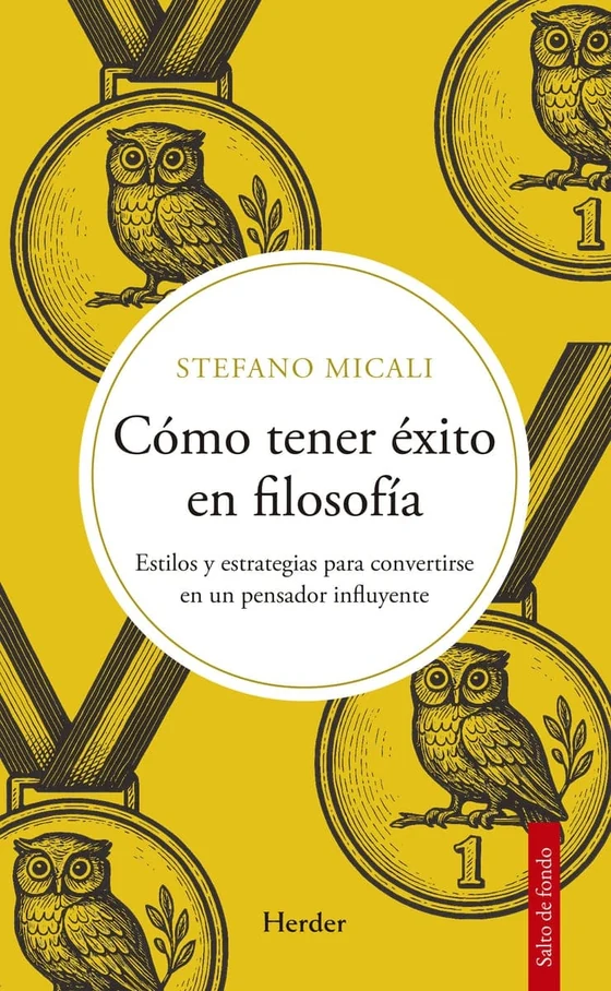 Portada de «Cómo tener éxito en filosofía», de Stefano Micali