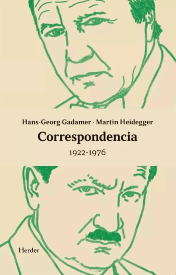 Portada de «Correspondencia 1922-1976», de Martin Heidegger, Hans-Georg Gadamer