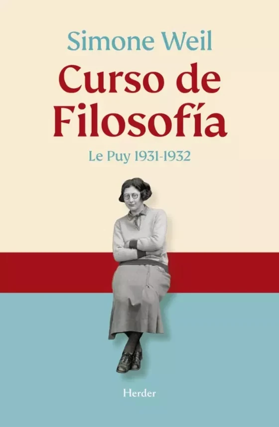 Portada de «Curso de filosofía. Le Puy 1931-1932», de Simone Weil