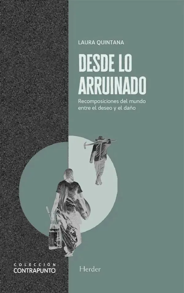 Portada de «Desde lo arruinado», de Laura Quintana