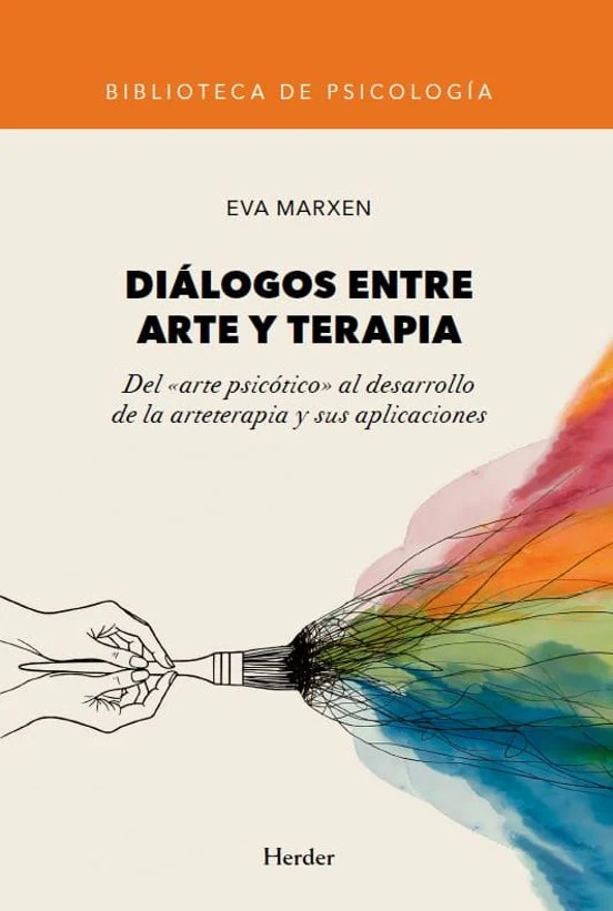 Portada de «Diálogos entre arte y terapia», de Eva Marxen