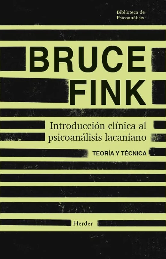 Portada de «Introducción clínica al psicoanálisis lacaniano», de Bruce Fink