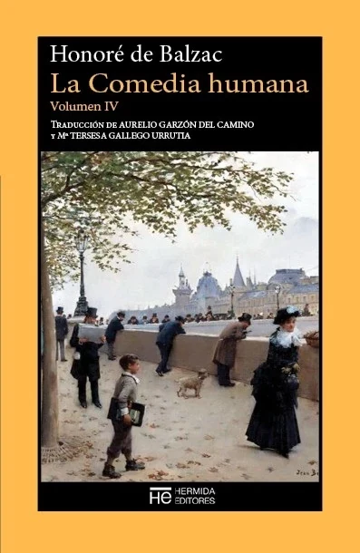 Portada de «La Comedia humana, Volumen IV. Escenas de la vida privada», de Honoré de Balzac