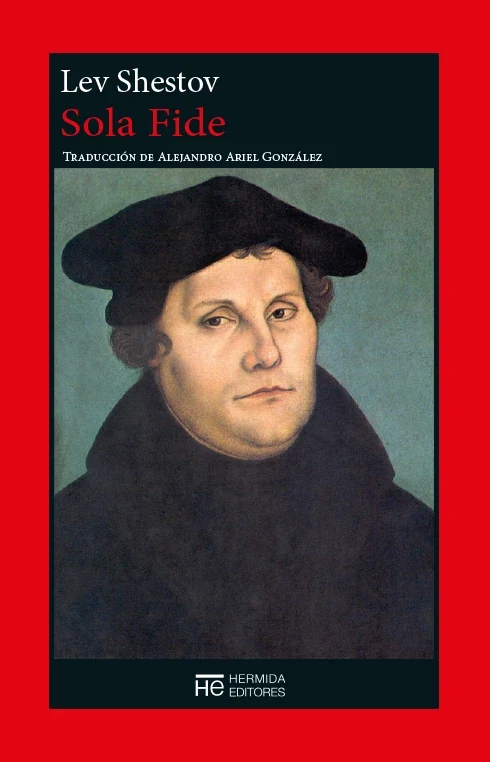 Portada de «Sola Fide», de Lev Shestov