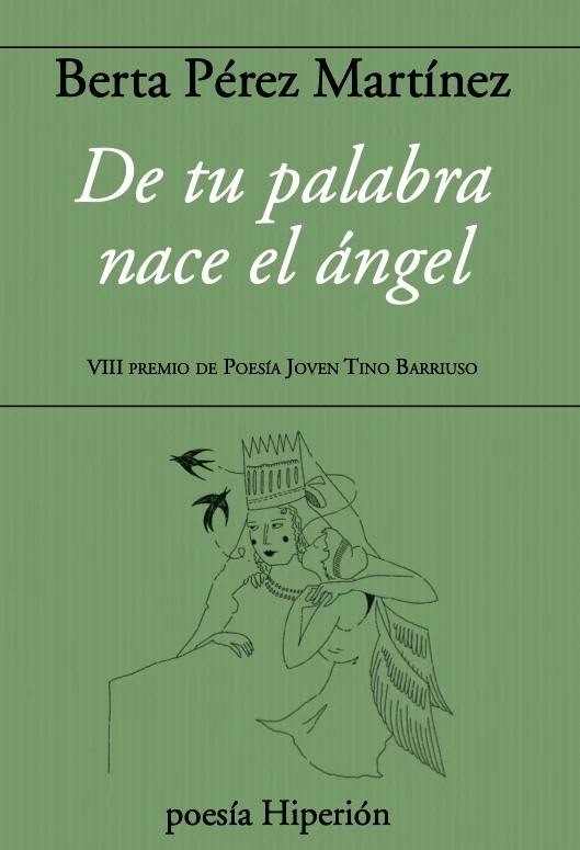 Portada de «De tu palabra nace el ángel», de Berta Pérez Martínez