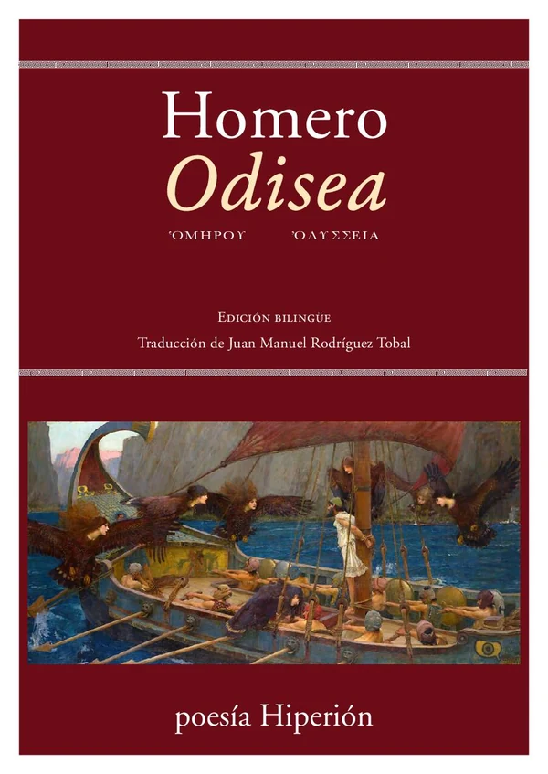 Portada de «Odisea», de Homero