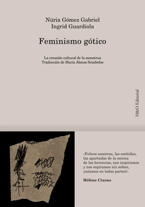 Portada de «Feminismo gótico», de Núria Gómez Gabriel, Ingrid Guardiola