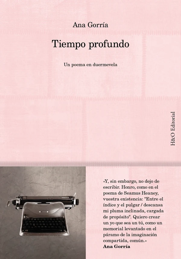 Portada de «Tiempo profundo», de Ana Gorría