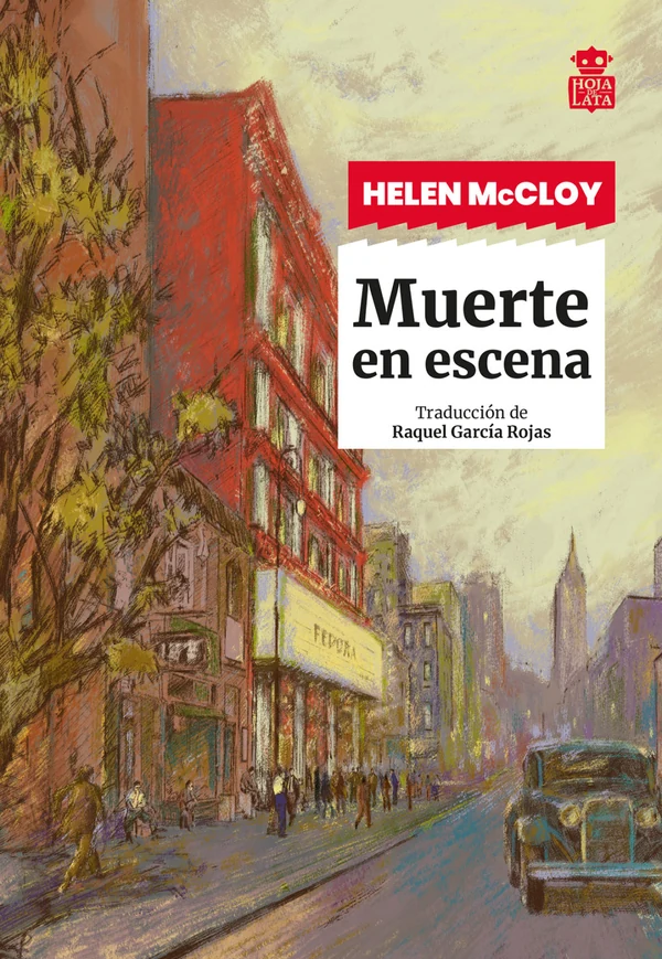 Portada de «Muerte en escena», de Helen McCloy