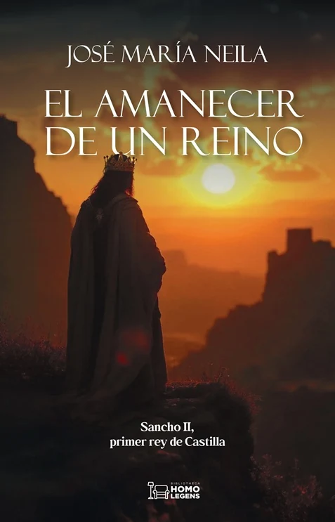 Portada de «El amanecer de un reino. Sancho II, primer rey de Castilla», de José María Neila Neila