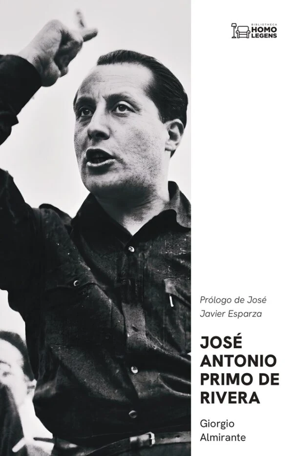 Portada de «José Antonio Primo de Rivera», de Giorgio Almirante