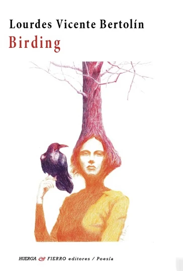 Portada de «Birding», de Lourdes Vicente Bertolín