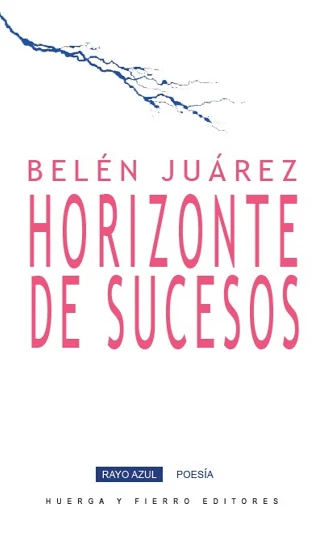 Portada de «Horizonte de sucesos», de Belén Juárez