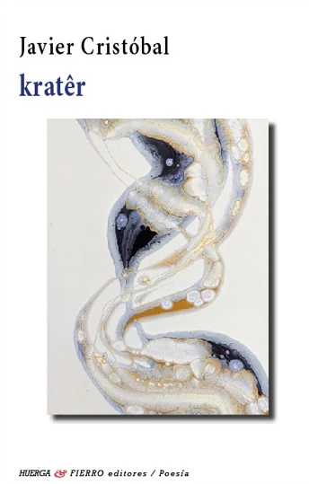 Portada de «Kratêr», de Javier Cristóbal