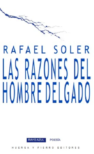 Portada de «Las razones del hombre delgado», de Rafael Soler