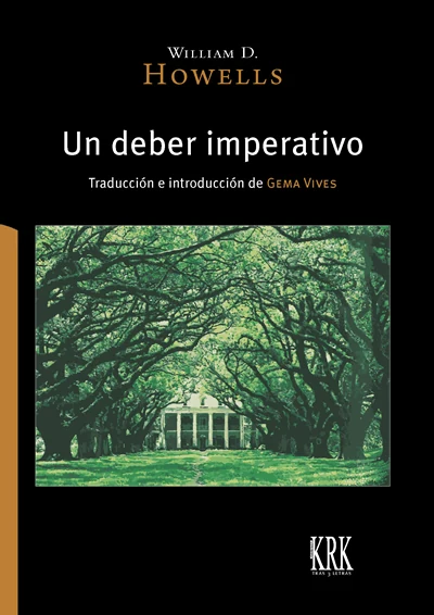 Portada de «Un deber imperativo», de William D. Howells