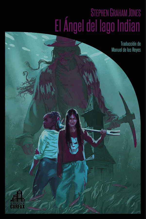 Portada de «El Ángel del lago Indian», de Stephen Graham Jones