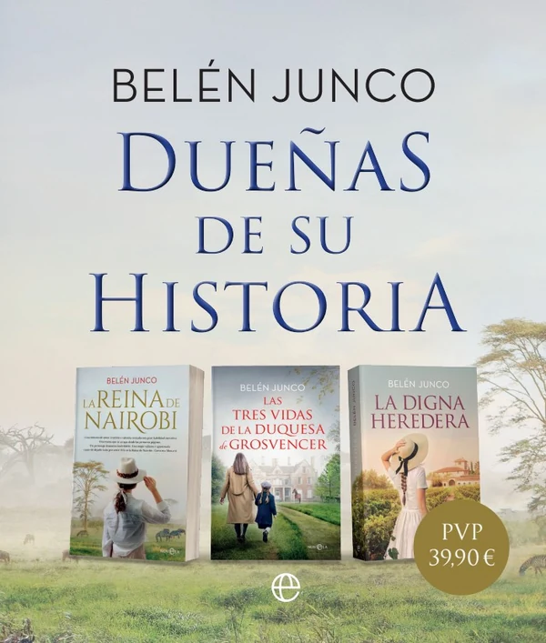 Portada de «Dueñas de su historia», de Belén Junco